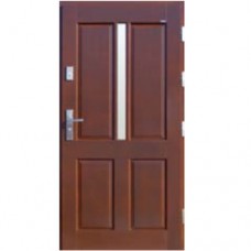 Vonkajšie vchodové drevené dvere Masívne D-5
