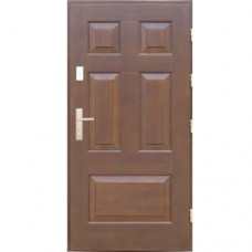 Vonkajšie vchodové drevené dvere Masívne D-52