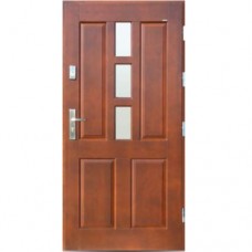 Vonkajšie vchodové drevené dvere Masívne D-55