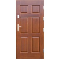 Venkovní vchodové dřevěné dveře Masivní D-8