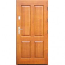 Vonkajšie vchodové drevené dvere Doskové DP-14