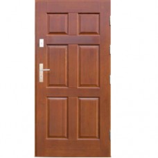Vonkajšie vchodové drevené dvere Doskové DP-15