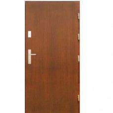 Vonkajšie vchodové drevené dvere Doskové DP-17 AZIZE