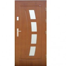 Vonkajšie vchodové drevené dvere Doskové DP-20