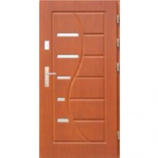 Vonkajšie vchodové drevené dvere Doskové DP-25