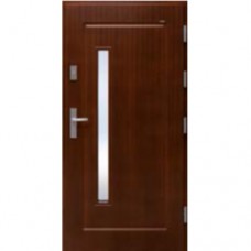 Vonkajšie vchodové drevené dvere Doskové DP-32