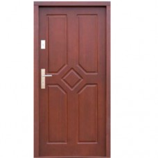 Vonkajšie vchodové drevené dvere Doskové DP-51