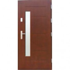 Vonkajšie vchodové drevené dvere Doskové DP-54