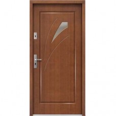 Venkovní vchodové dřevěné dveře Deskové DP-61 Kaja