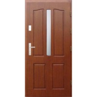 Vonkajšie vchodové drevené dvere Doskové DP-62