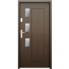 Vonkajšie vchodové drevené dvere Doskové DP-64-1