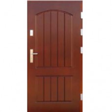 Vonkajšie vchodové drevené dvere Doskové DP-66