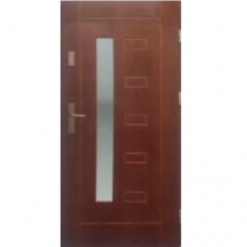Vonkajšie vchodové drevené dvere Doskové DP-77