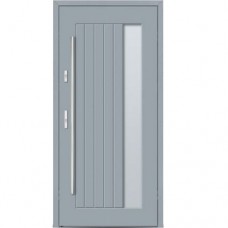 Vonkajšie vchodové drevené dvere Doskové DP-88-1 Narin