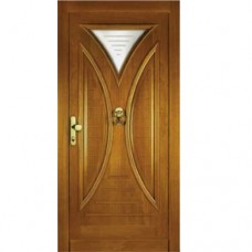 Vonkajšie vchodové drevené dvere Doskové DP-9