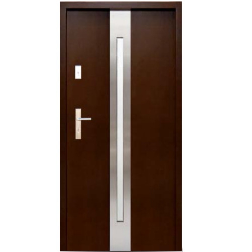 Vonkajšie vchodové drevené dvere Doskové DPI-1 Andre