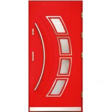 Vonkajšie vchodové drevené dvere Doskové DPI-13