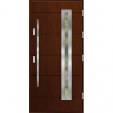 Vonkajšie vchodové drevené dvere Doskové DPI-20 Demir