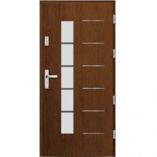 Vonkajšie vchodové drevené dvere Doskové DPI-22