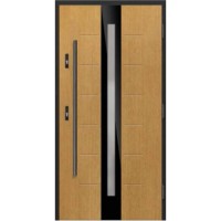 Vonkajšie vchodové drevené dvere Doskové DPI-30