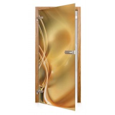 Celosklenené otočné dvere matné Splendore