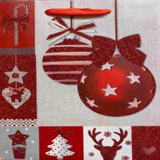 Vánoční taška s dekorem motiv Koule