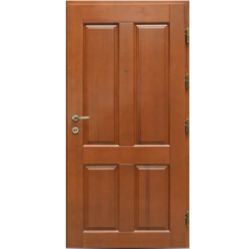 Venkovní vchodové dřevěné dveře Masivní D-2 Frej