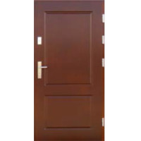 Venkovní vchodové dřevěné dveře Masivní D-3