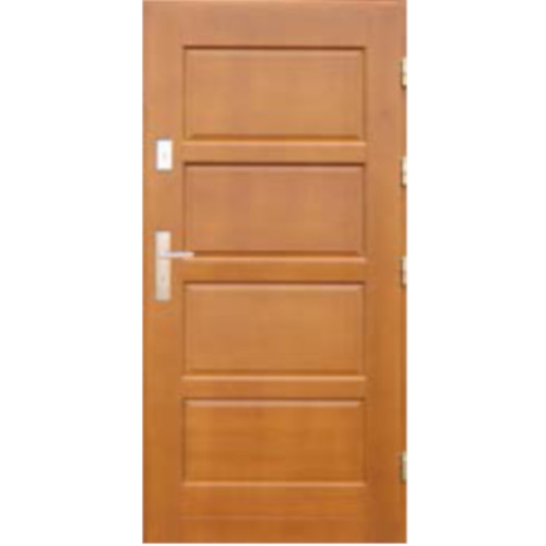 Venkovní vchodové dřevěné dveře Deskové DP-11
