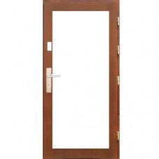 Vonkajšie vchodové drevené dvere Doskové DP-18-S