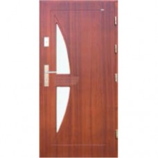 Venkovní vchodové dřevěné dveře Deskové DP-34