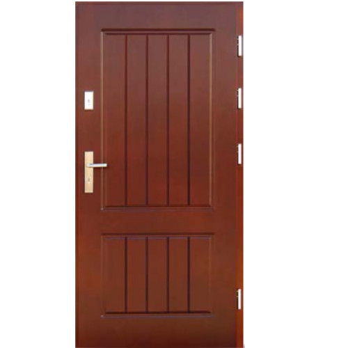 Venkovní vchodové dřevěné dveře Deskové DP-67