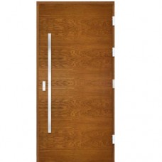 Vonkajšie vchodové drevené dvere Doskové DP-84