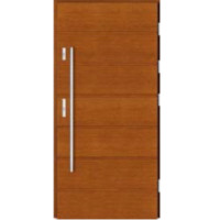 Venkovní vchodové dřevěné dveře Deskové DP-85
