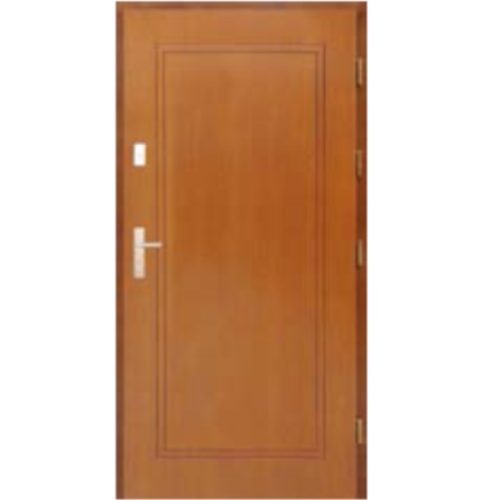 Venkovní vchodové dřevěné dveře Deskové DP-86