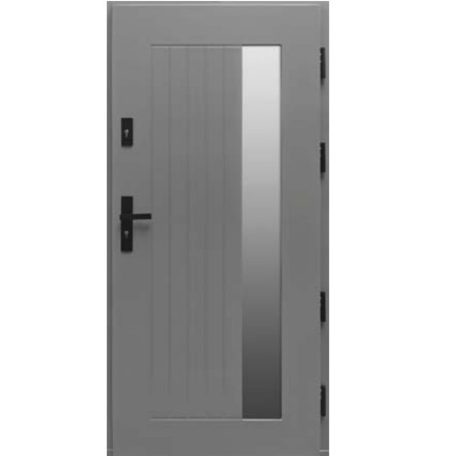 Venkovní vchodové dřevěné dveře Deskové DP-88