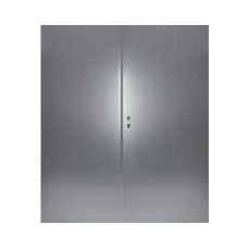 Ocelové dvoukřídlé protipožární dveře