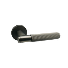 Albero R-Griff, schwarz gebürstetes Nickel