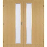 Dvoukřídlé interiérové dveře Masonite - Vertika ALU