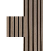Akustický panel Basic line Ořech na černém filcu