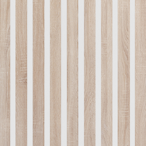 Akustický panel Design line CPL Bardolino na bílý HDF 2600 x 400 x 21 mm