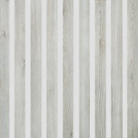 Akustický panel Design line CPL Borovice švédská na bílý HDF 2600 x 400 x 21 mm