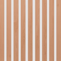 Akustický panel Design line CPL Buk na bílý HDF 2600 x 400 x 21 mm