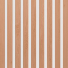 Akustický panel Design line CPL Buk na bílém HDF 400 x 400 x 21 mm