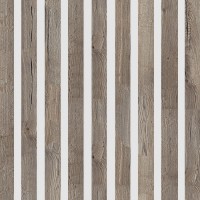 Akustický panel Design line CPL Dub halifax na bílý HDF 2600 x 400 x 21 mm