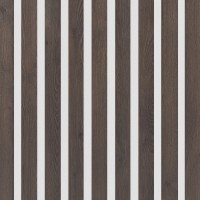 Akustický panel Design line CPL Dub kubánský na bílý HDF 2600 x 400 x 21 mm