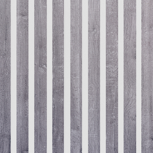 Akustický panel Design line CPL Dub říční na bílý HDF 800 x 400 x 21 mm