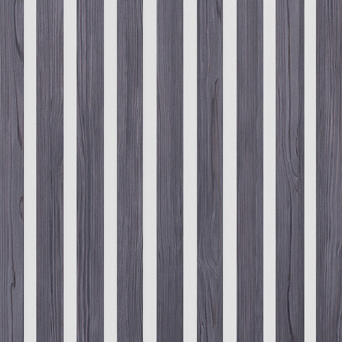 Akustický panel Design line CPL Fleetwood lávověšedý na bílý HDF 2600 x 400 x 21 mm