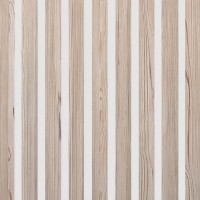 Akustický panel Design line CPL Fleetwood šampaňský na bílý HDF 2600 x 400 x 21 mm