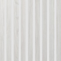 Akustický panel Design line CPL Jilm bílý na bílý HDF 2600 x 400 x 21 mm